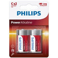 PHILIPS - C Alkalisk Batteri 2-pk