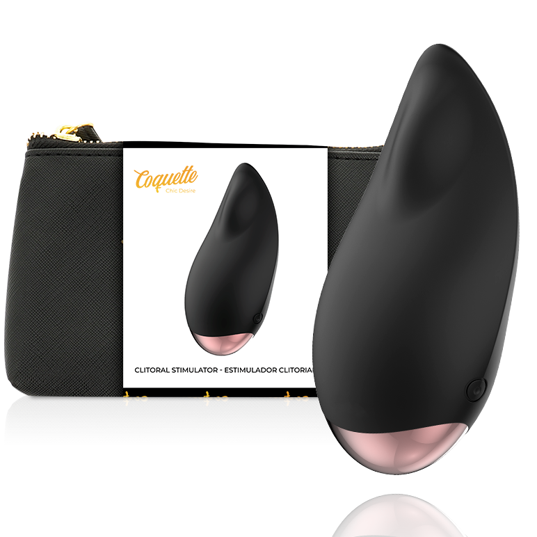 COQUETTE CHIC DESIRE - Klitorisstimulator Sort/Gulldråpe