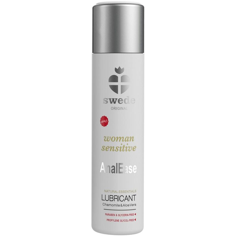 SWEDE - Woman Sensitiv Anal Ease Vannbasert Glidemiddel 60 ml