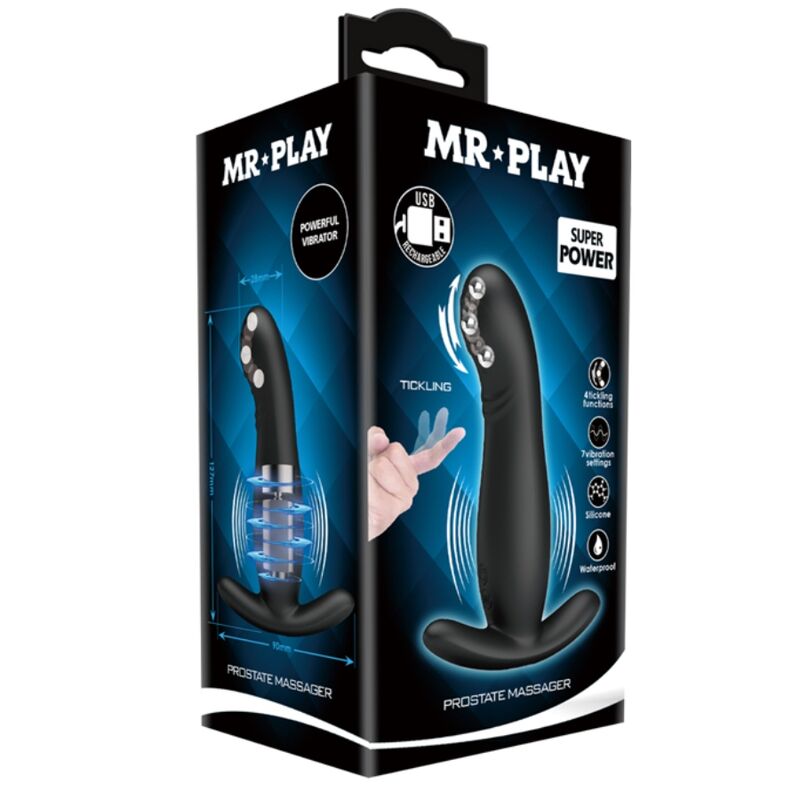 MR PLAY - Oppladbar Prostatamassasjeapparat