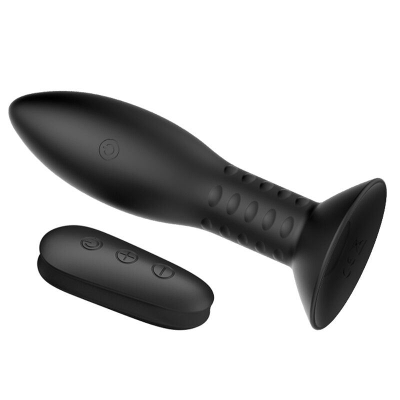 MR PLAY - Analplugg med Roterende Kuler og Fjernkontroll