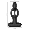 MR PLAY - Silikon Vibrerende Analplugg