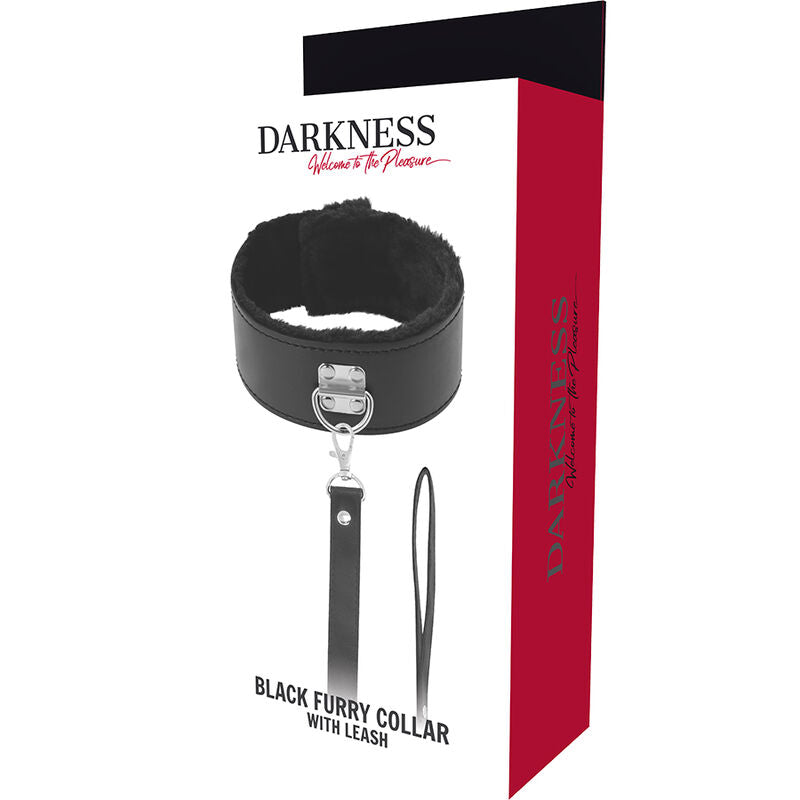 DARKNESS - Fôret halsbånd med titankjede