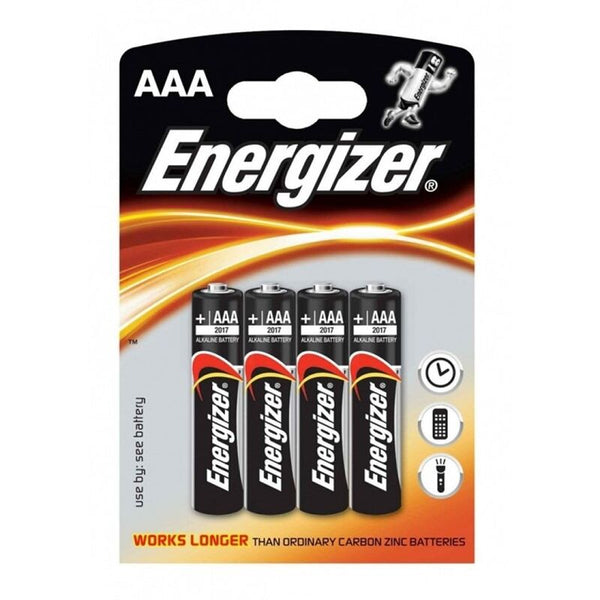 ENERGIZER - AAA Alkalisk Batteri 4-pk