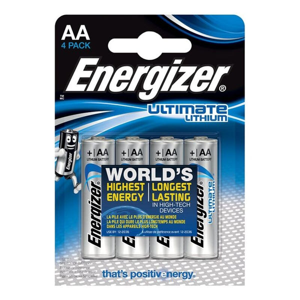 ENERGIZER - AA Litium Batteri 4-pk