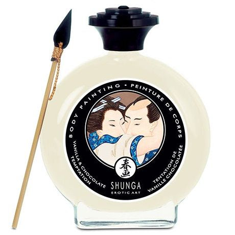 SHUNGA - Body Paint Vanilje og Sjokolade (spiselig)