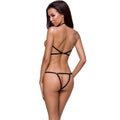 PASSION - Ivena Teddy med Hofteholder Devil Collection