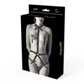 COQUETTE CHIC DESIRE - Elastisk Harness-Sett med Brystdekkener