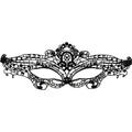 COQUETTE CHIC DESIRE - Blondemaske Sort
