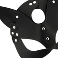 COQUETTE CHIC DESIRE - Maske i Vegansk Skinn med Kaninører Sort