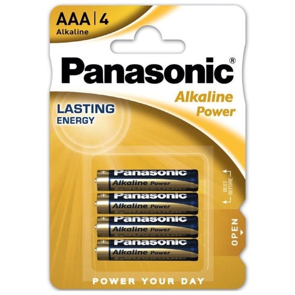 PANASONIC - AAA Alkalisk Batteri 4-pk