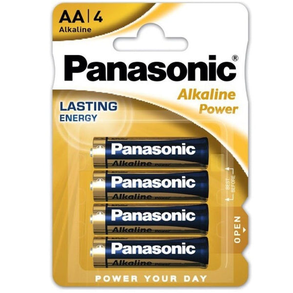 PANASONIC - AA Alkalisk Batteri 4-pk