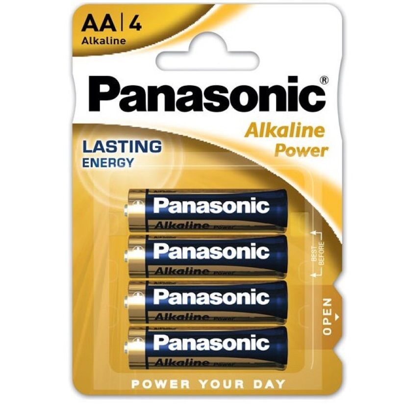 PANASONIC - AA Alkalisk Batteri 4-pk