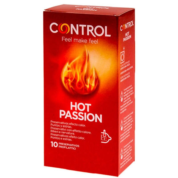 CONTROL - Hot Passion Warming Standard Kondomer 10 stk