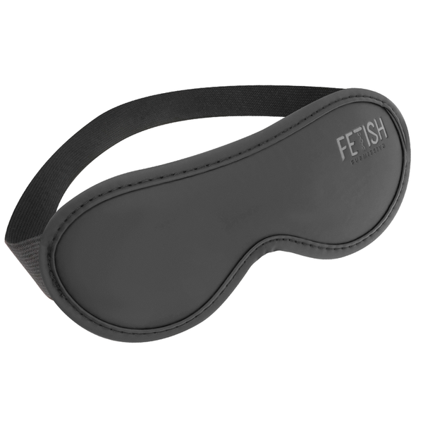 FETISH SUBMISSIVE - Maske i vegansk skinn II med neoprenfôr
