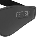 FETISH SUBMISSIVE - Maske i vegansk skinn med neoprenfôr