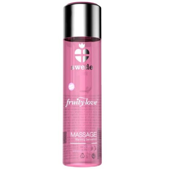 SWEDE - Fruity Love varmende olje Jordbær med champagne 60 ml