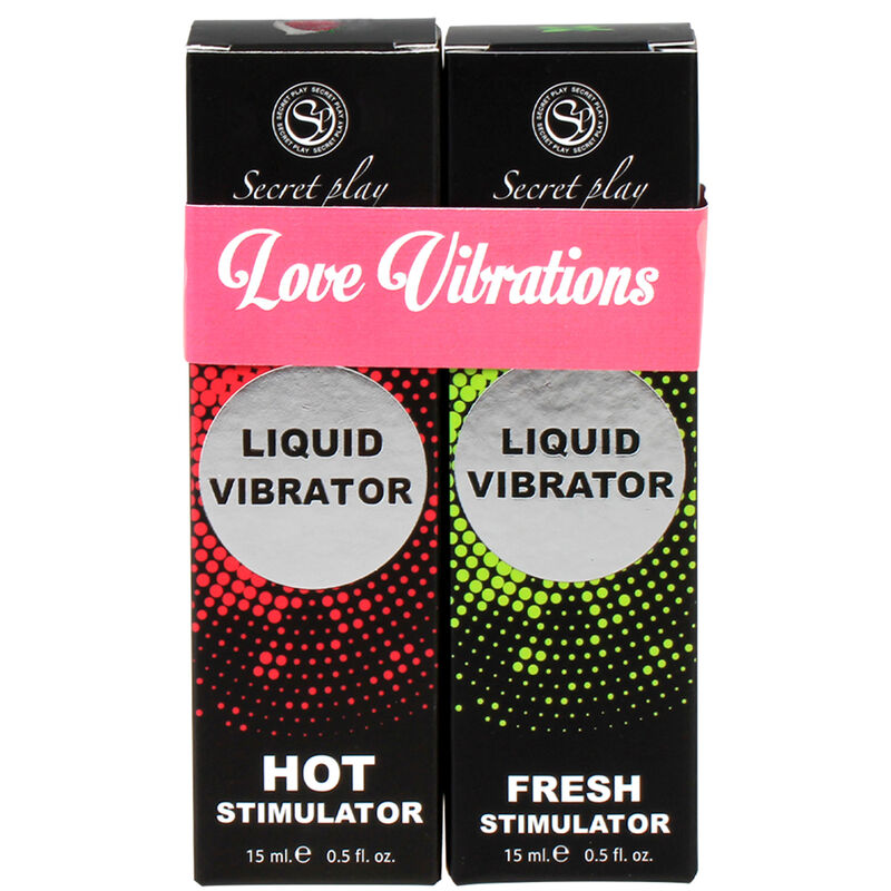 SECRETPLAY - Liquid Vibrator Love Vibrations Pakke