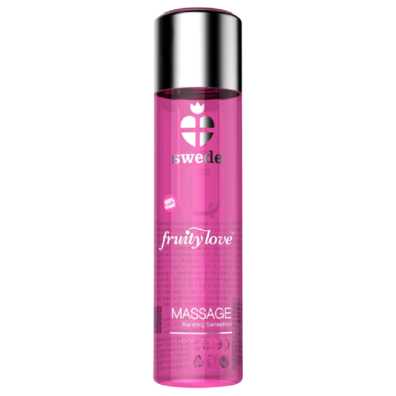 SWEDE - Fruity Love varmende olje Grapefrukt og mango 120 ml
