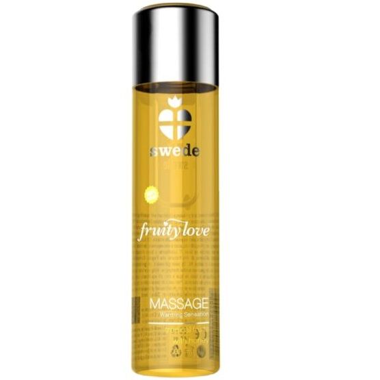 SWEDE - Fruity Love varmende massasjeolje Tropisk frukt med honning 60 ml