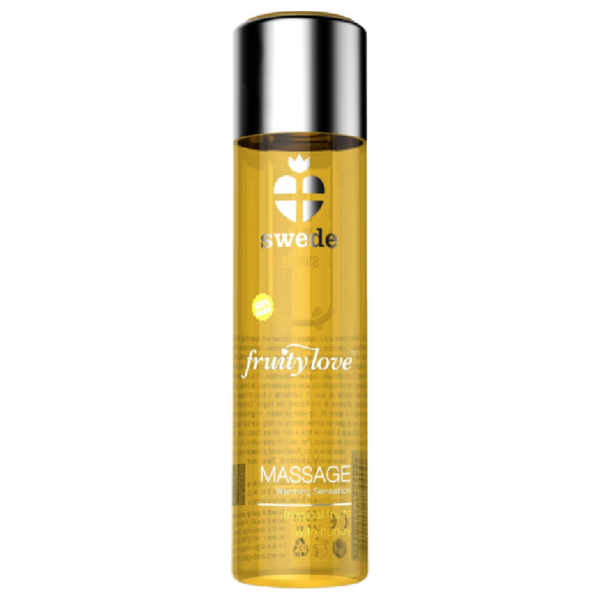 SWEDE - Fruity Love varmende massasjeolje Tropisk frukt med honning 120 ml