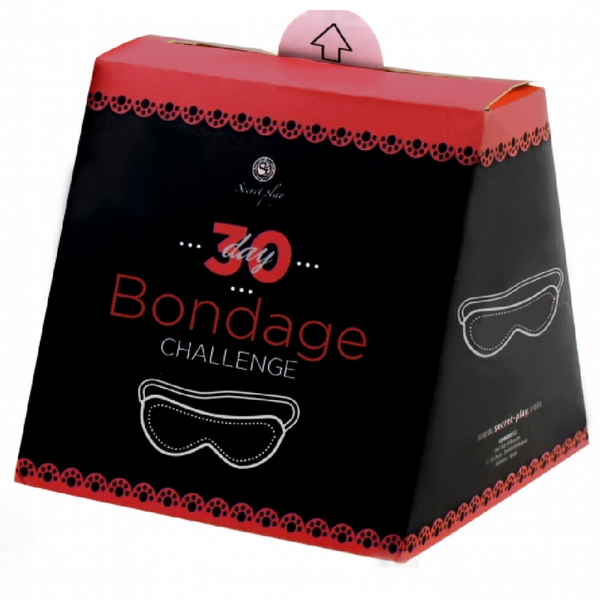 SECRETPLAY - Challenge 30 Dager med Bondage Sex-kortspill (ES/EN)