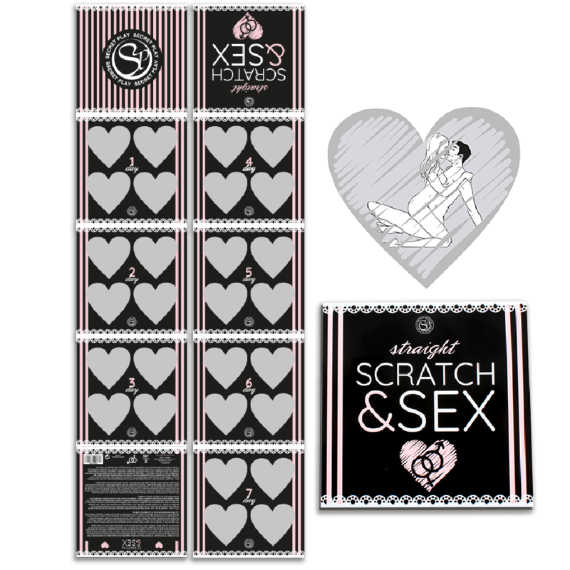 SECRETPLAY - Scratch & Sex Skrapespill for Heterofile Par (ES/EN/FR/PT/DE)