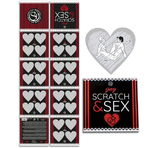SECRETPLAY - Scratch & Sex Skrapespill for Homofile Par (ES/EN/FR/PT/DE)