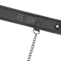 FETISH SUBMISSIVE - Knebelring med brystvorteklemmer
