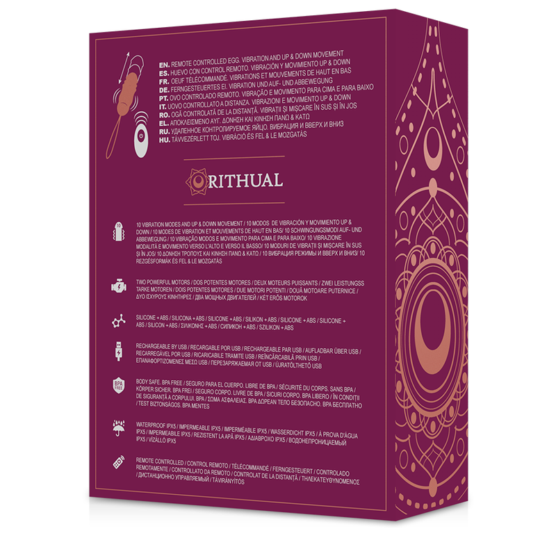 RITHUAL - Reva Fjernstyrt vibrerende egg med Up&Down-system