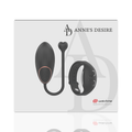 ANNE'S DESIRE - Egg Vibrerende Egg med WatchMe-fjernkontroll