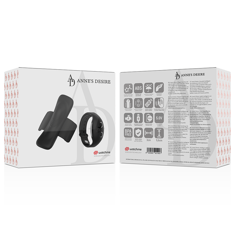 ANNE'S DESIRE - Panty Pleasure Trusevibrator med WatchMe