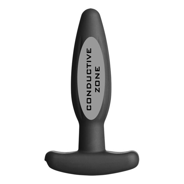 ELECTRASTIM - Silicone Noir Rocker Elektro Analplugg Small