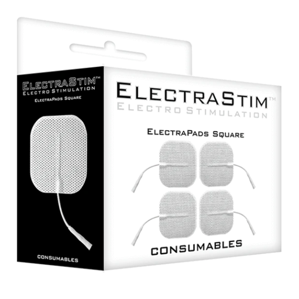 ELECTRASTIM - Selvklebende Elektrodeputer Firkantede