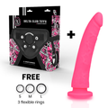 DELTA CLUB - Strap-on-sett 20 cm