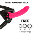 DELTA CLUB - Strap-on-sett 20 cm