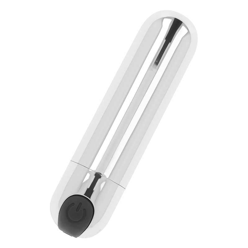 OHMAMA - Sølv Vibrerende Bullet 8 cm