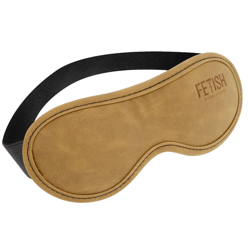 FETISH SUBMISSIVE ORIGEN - Maske i Vegansk Skinn med Neopren-fôr