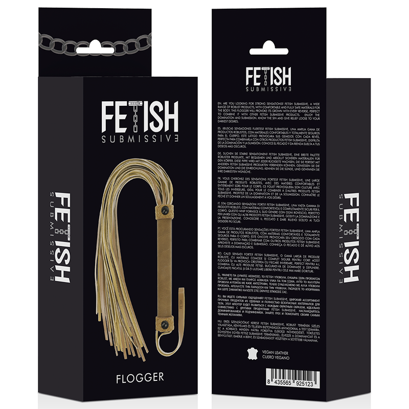 FETISH SUBMISSIVE ORIGEN - Vegansk skinn Pisk