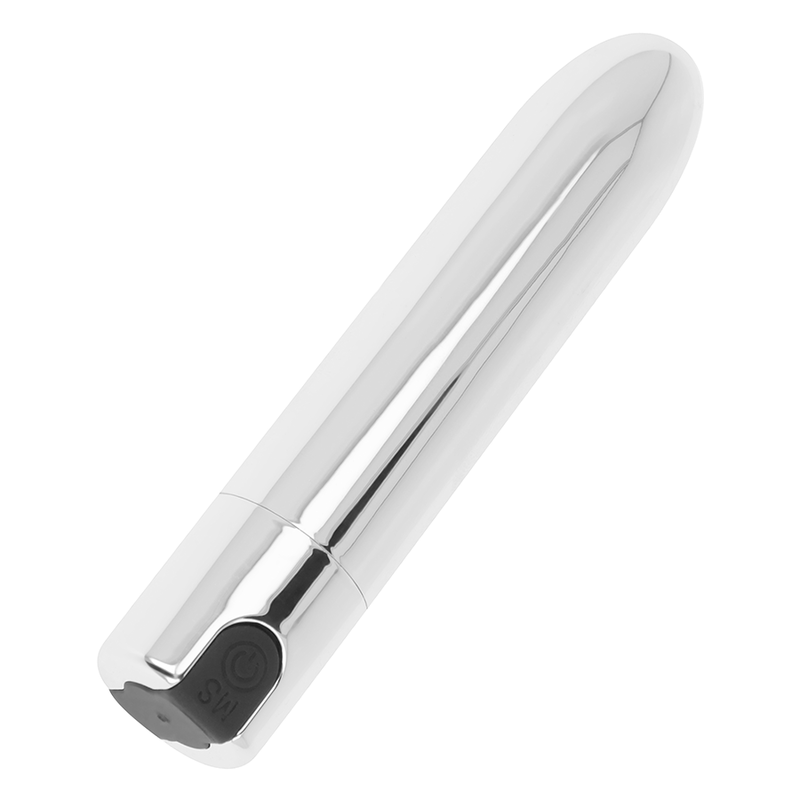 OHMAMA - Sølv Vibrerende Bullet 9,5 cm