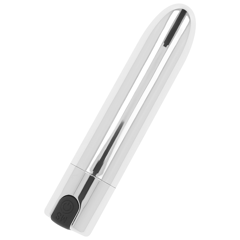 OHMAMA - Sølv Vibrerende Bullet 9,5 cm