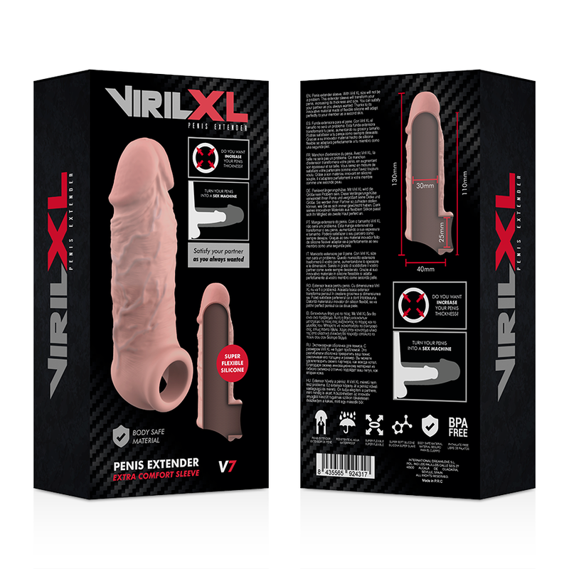 VIRILXL - V7 Penisforlenger Natur