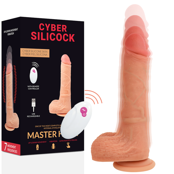 CYBER SILICOCK - Huck Vibrator 20,9 cm