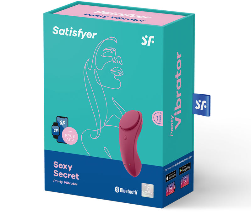 SATISFYER - Sexy Secret Fjernstyrt trusevibrator