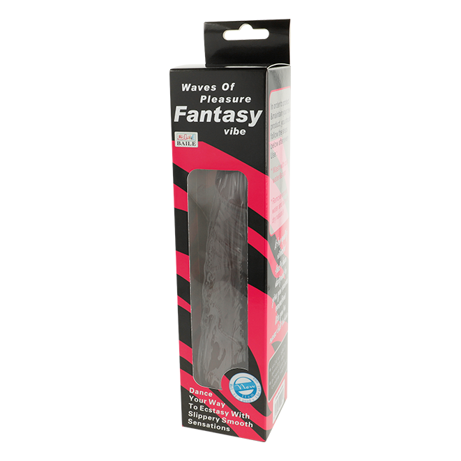 BAILE - Waves of Pleasure Realistisk vibrator 19,5 cm Brun