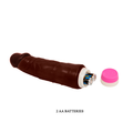BAILE - Waves of Pleasure Realistisk vibrator 19,5 cm Brun