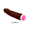 BAILE - Waves of Pleasure Realistisk vibrator 19,5 cm Brun