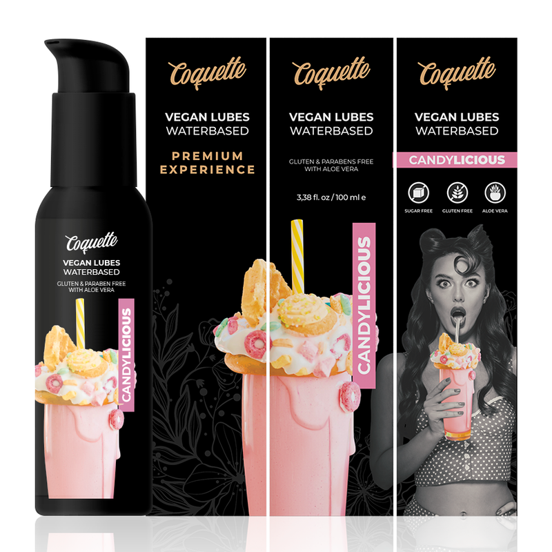 COQUETTE CHIC DESIRE - Vegansk Glidemiddel Candylicious 100 ml