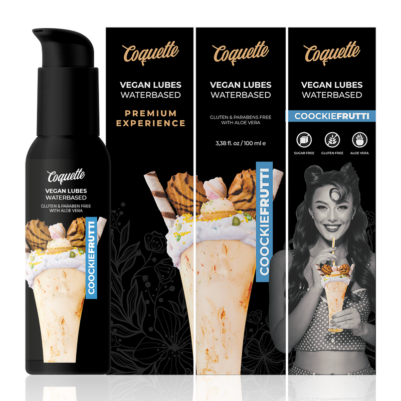 COQUETTE CHIC DESIRE - Vegansk Glidemiddel Cookiefrutti 100 ml