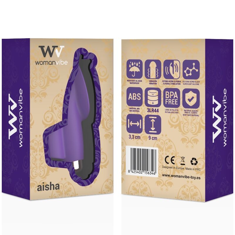 WOMANVIBE - Aisha Fingerstimulator i Silikon